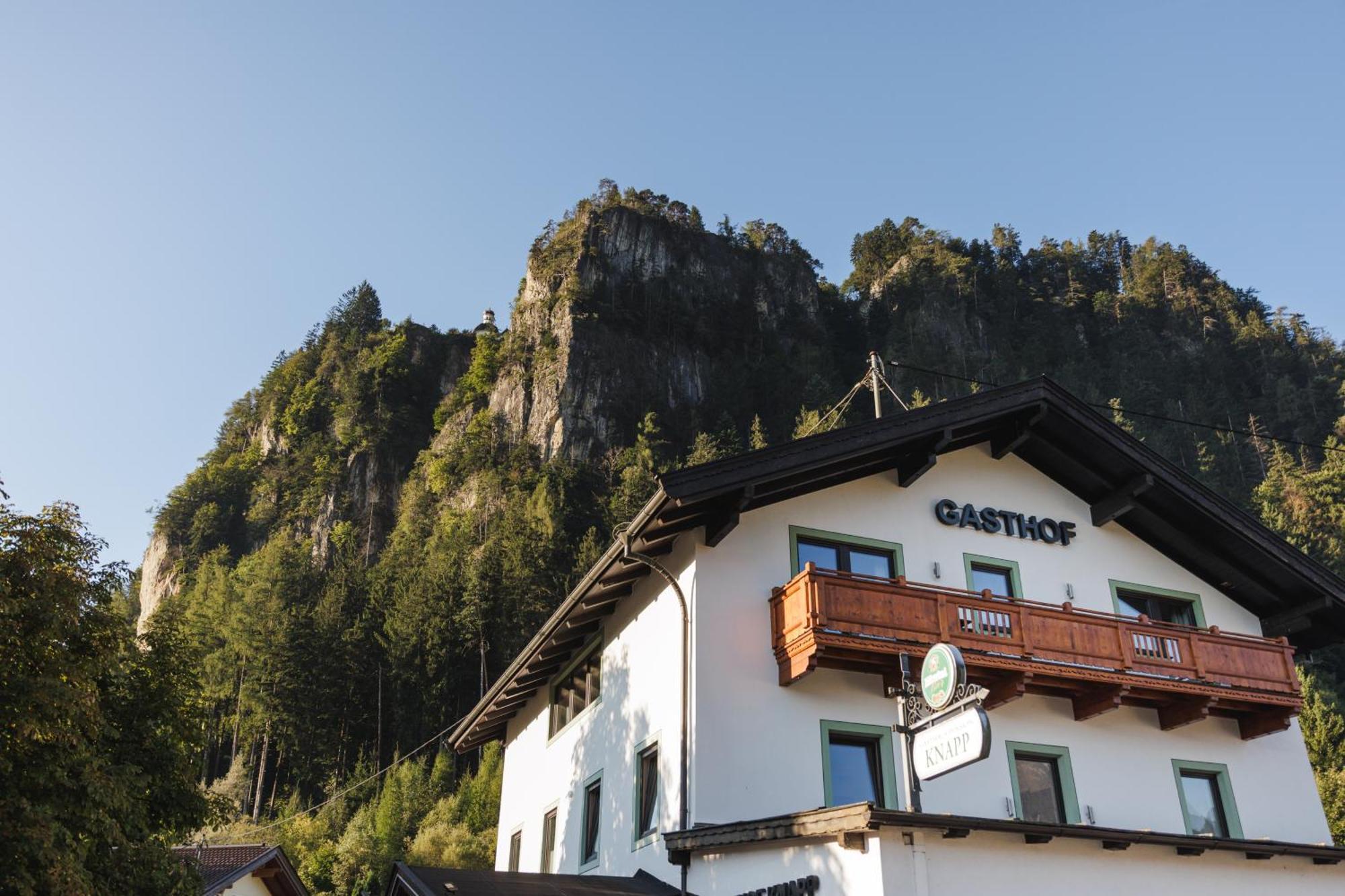 Gasthof Pension Knapp Щрас им Цилертал Екстериор снимка
